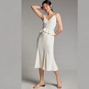 Anthropologie x ML Monique Lhuillier Concertina Maxi